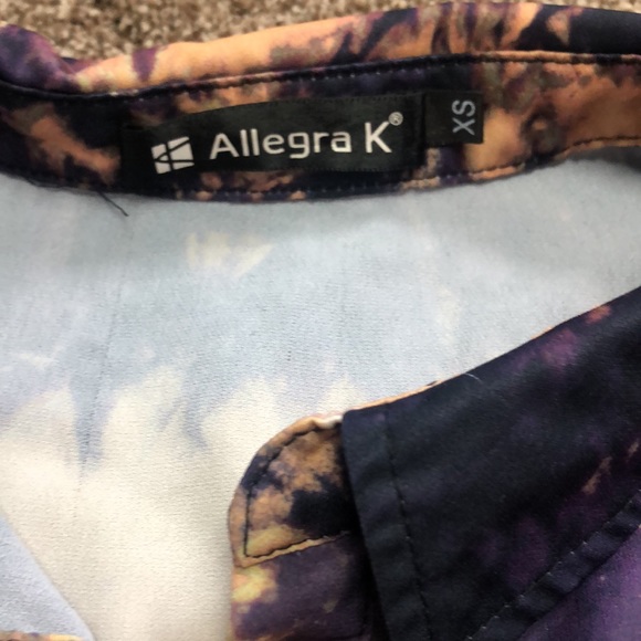 Flowy Button up Tye dye - Picture 3 of 6